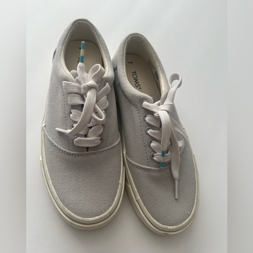 Toms Fenix Slip-On Casual Shoes Size 5 Grey